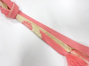 正絹　手組帯締め